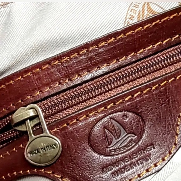 Firenze D&D Palletterie Cuoio Shoulder Bag - Picture 8 of 11